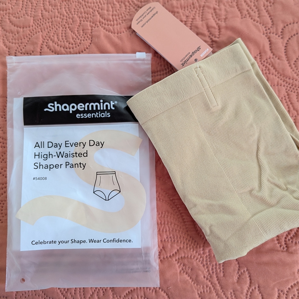 Shapermint Tan High-Waisted Shapewear Panty